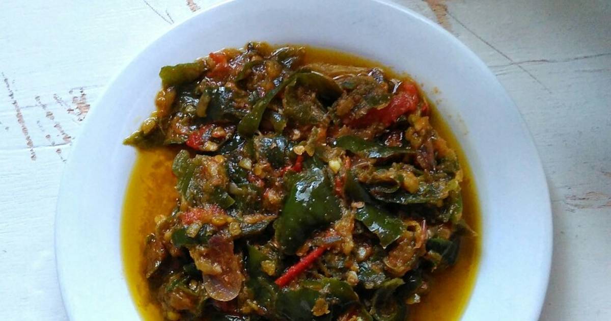 Resep Sambal Lado Hijau Ala RM Padang Lamak Bana Oleh Novi Ummu Husna