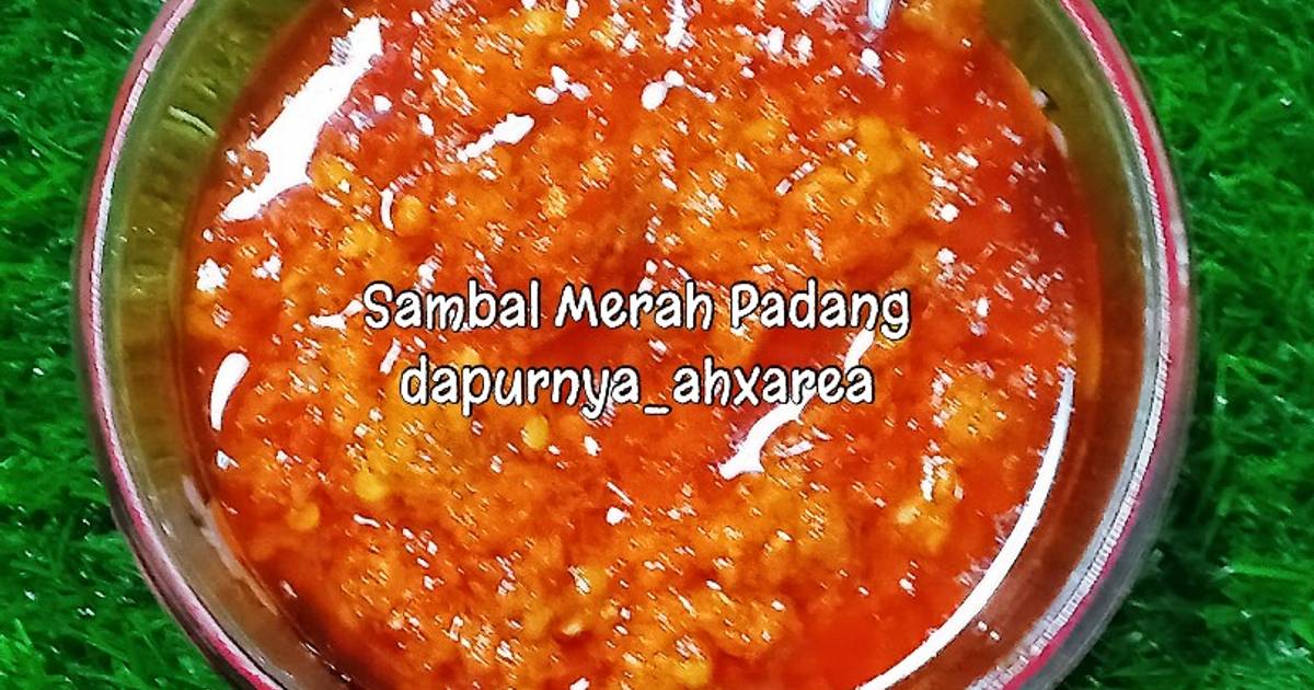 Resep Sambal Merah Padang Oleh Trinity Alexandrea Cookpad