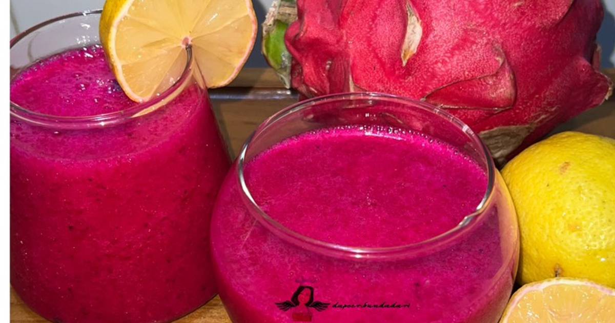 Resep Juice Buah Naga Segar Oleh Bundadari Cookpad