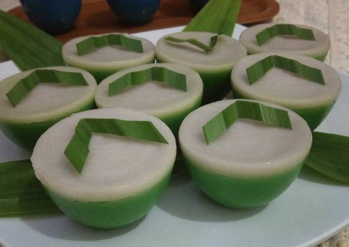 Resep Kue Talam Tepung Beras Pandan Oleh Novi Yanti Cookpad