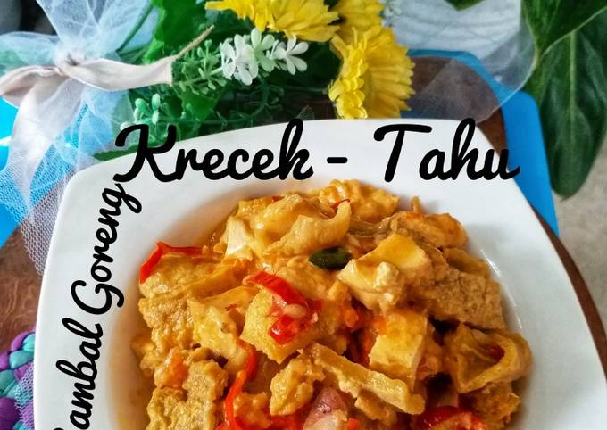 Resep Sambal Goreng Krecek Tahu Oleh Dian Artiningsih Cookpad