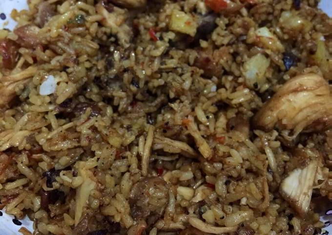 Resep Nasi Goreng Lada Hitam Oleh Dima Cookpad