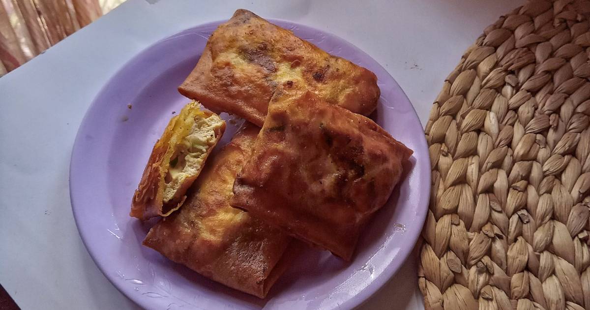 Resep Martabak Telur Tahu Kulit Lumpia Oleh Siva Alesha Kitchen Cookpad