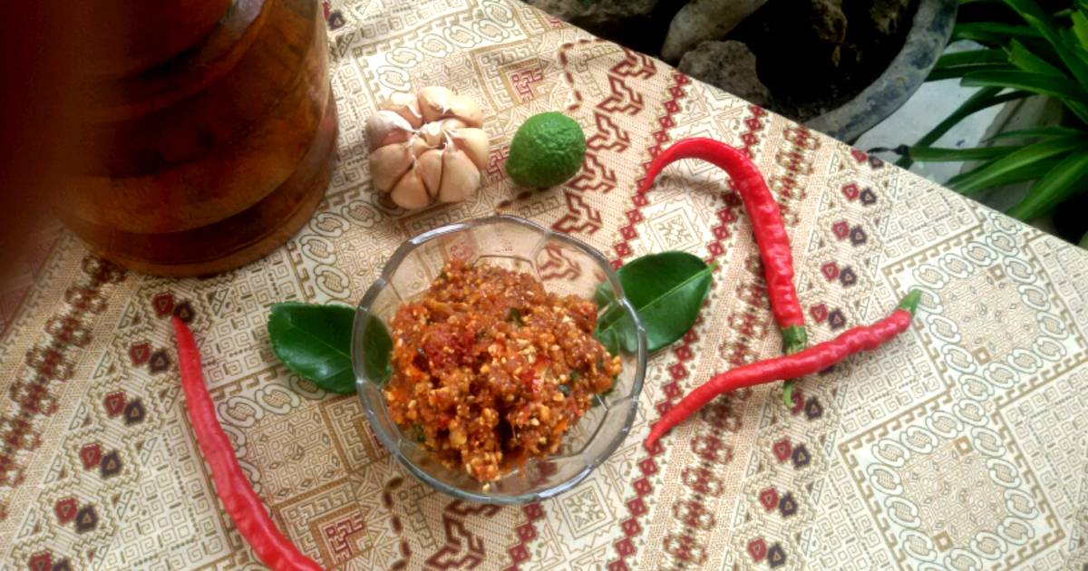 Resep Sambel Pecel Madiun Oleh Ragil Wulandari Cookpad