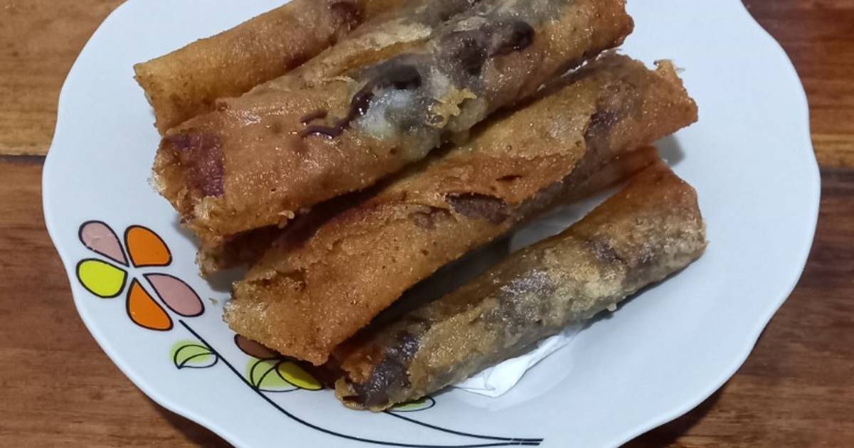 Resep Lumpia Pisang Coklat Oleh Bunda Zaza Cookpad