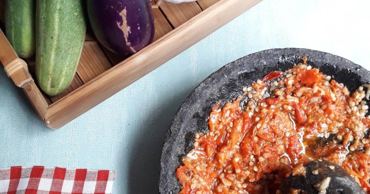 Resep Sambal Geprek 3 Bahan Oleh Mama Fathan Cookpad