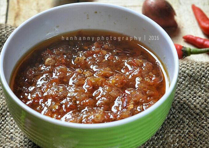 Resep Sambel Bawang Oleh Hanhanny Cookpad