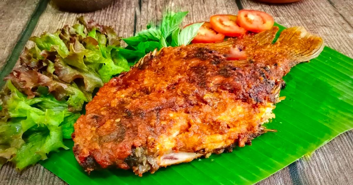 Resep Gurami Bakar Jimbaran Enak Dan Mudah Cookpad