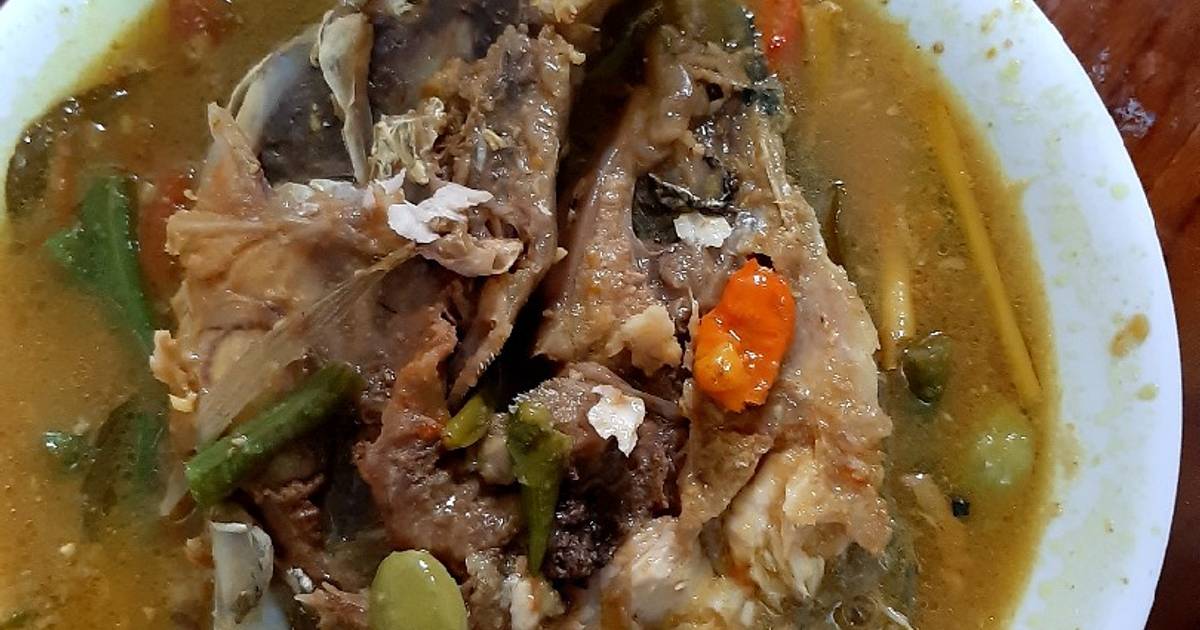 Resep Resep Mudah Kepala Kakap Bumbu Kuning Oleh Lia Novita Cookpad