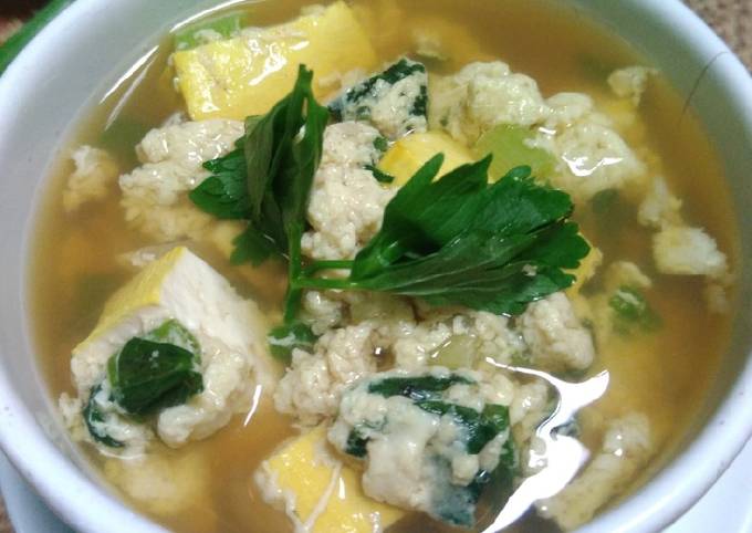 Resep Sup Telur Tahu Kilat Oleh Yuni Kurniasih Cookpad