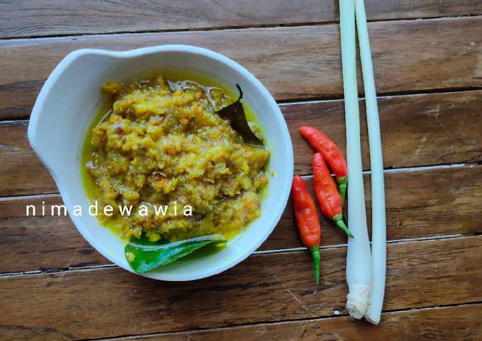 Resep Base Genep Khas Bali Bumbu Lengkap Oleh Wawia Ni Made Cookpad