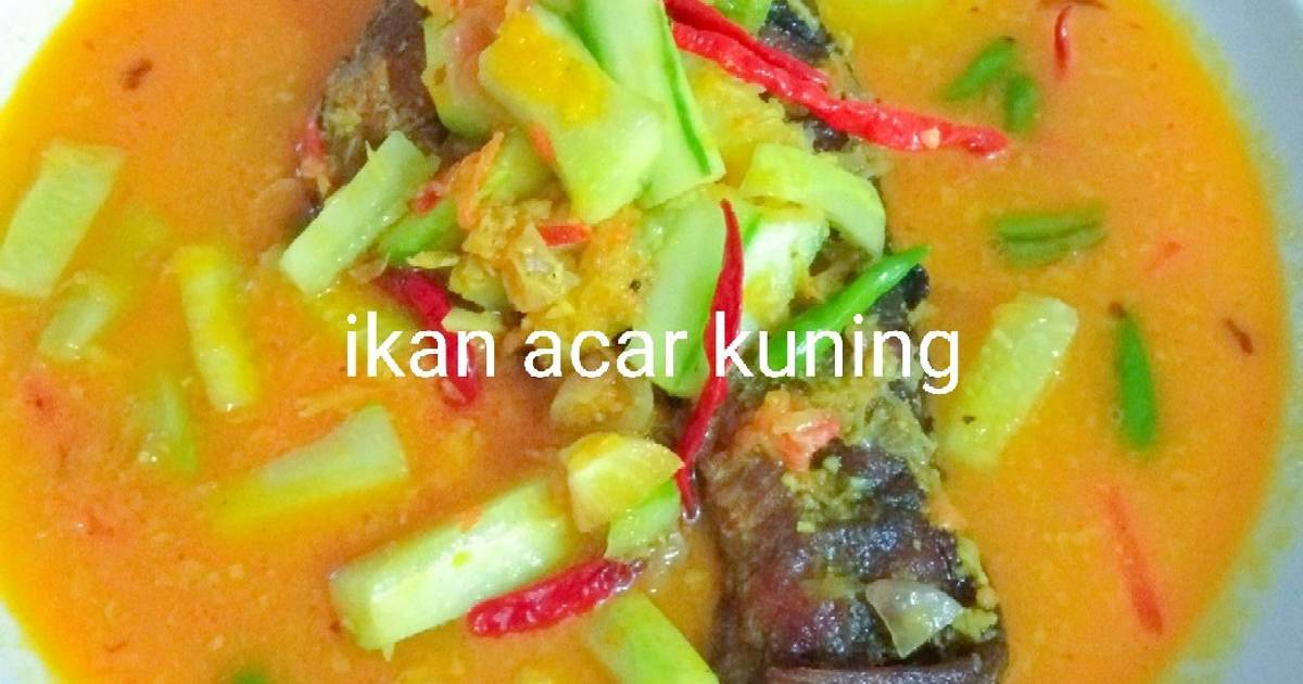 Resep Ikan Acar Kuning Oleh Nirmala Nz Cookpad