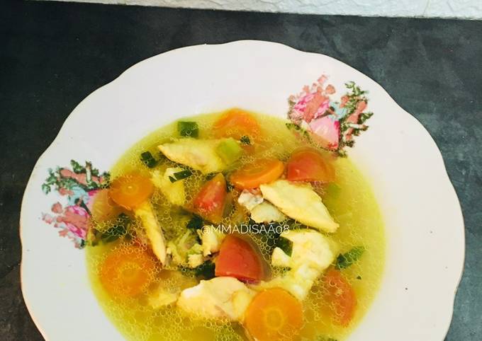 Resep Sup Ikan Nila Fillet Kuah Kuning Oleh Dapur AmmaDisaa Cookpad