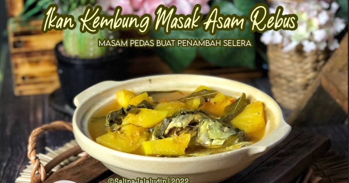 Resipi Ikan Kembung Masak Asam Rebus Oleh Salina Jalaludin Cookpad