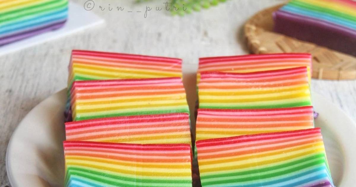 Resep Kue Lapis Rainbow Oleh Arina Putri Cookpad