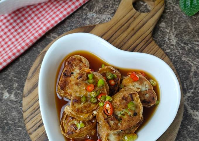 Resep Gohyong Kulit Tahu 863 Oleh Ati Agus Sapto Mom S Firza Cookpad