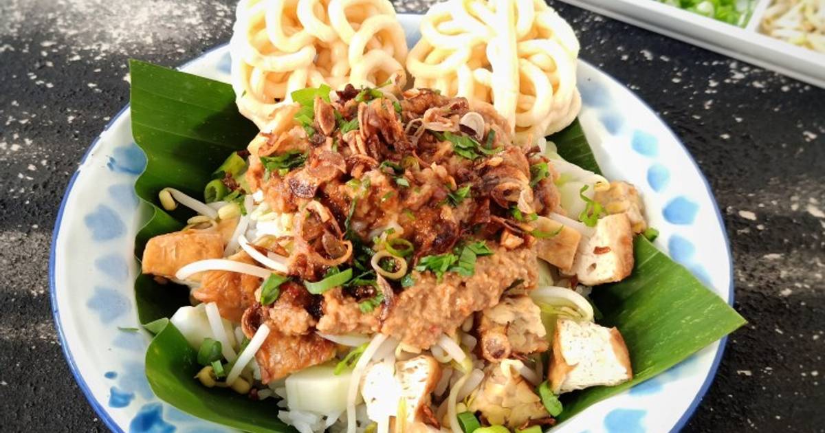 Resep Nasi Lengko Sega Lengko Khas Cirebon Oleh Nauzaery Setyo Cookpad