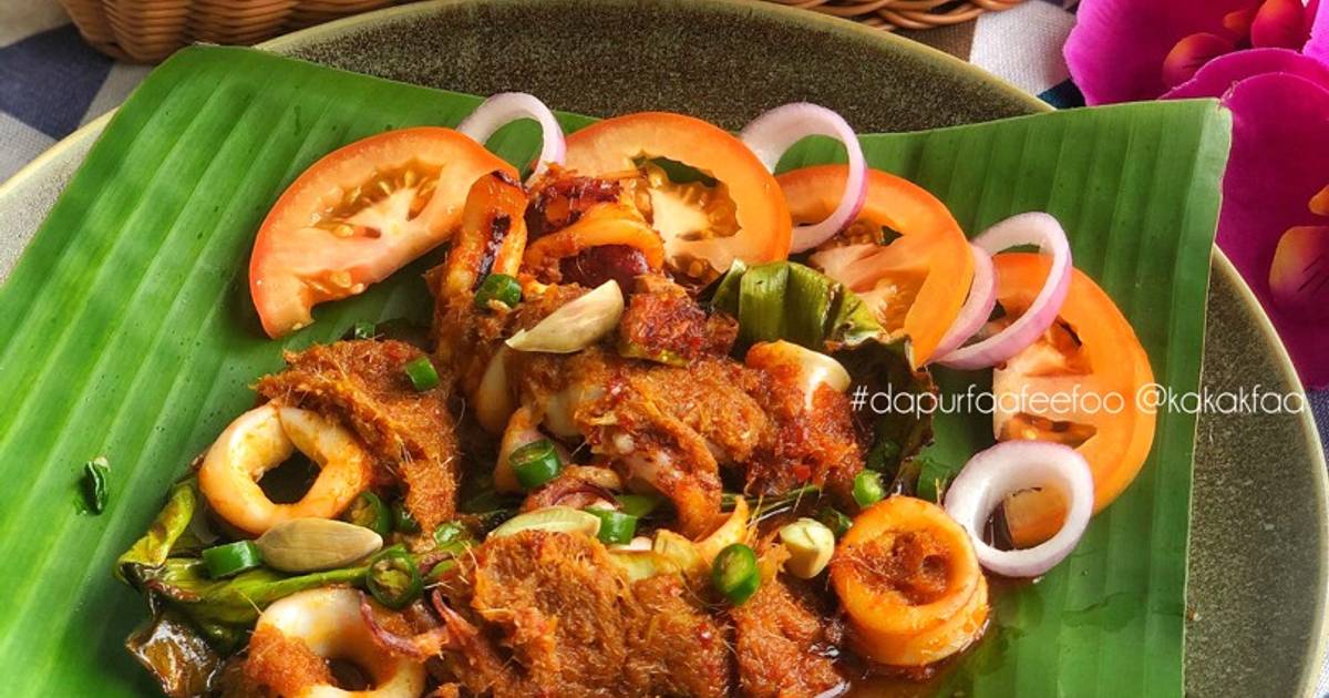 Resipi Sotong Bakar Sambal Petai Jeruk Oleh Kakak Faa Cookpad