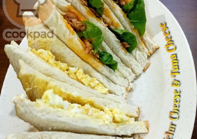 Resipi Sandwich Telur Cheese Tuna Cheese Oleh Mamy Kitchen Cookpad