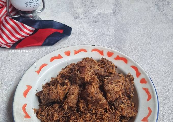 Resep Serundeng Daging Sapi Presto Oleh Koki Bayi Cookpad