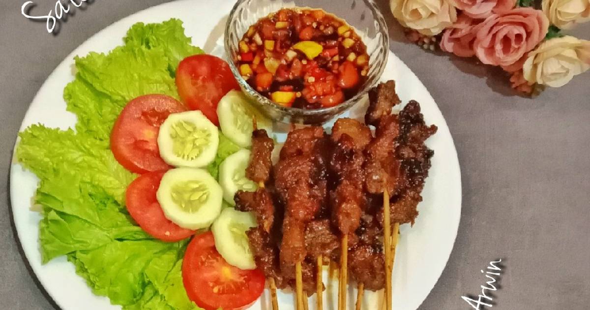 Resep Sate Daging Sapi Oleh Indri Arwin Cookpad