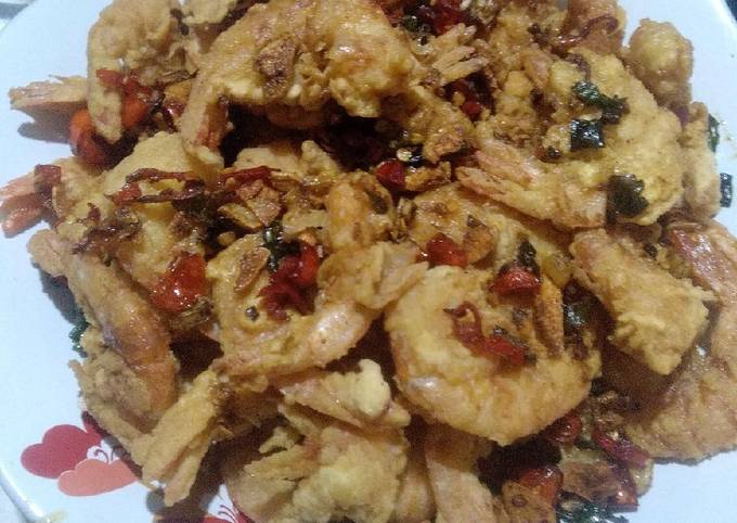 Resep Udang Goreng Tepung Garlic Oleh Mommy N A Cookpad