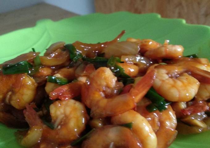 Resep Udang Goreng Mentega Enak Dan Mudah Oleh Nita Sulfiana Cookpad