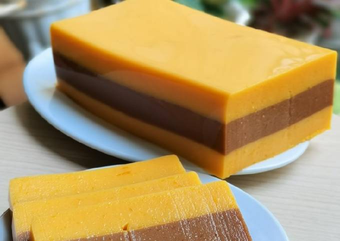 Resep Puding Labu Kuning Lapis Surabaya Oleh Mba Wen Cookpad