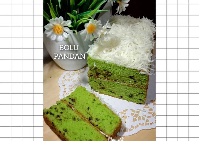 Resep Bolu Pandan Panggang Lembut Oleh Umm Nafa Cookpad