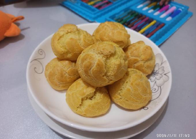 Resep Choux Shells Cangkang Soes Oleh Yaumi Ummu Umayr Cookpad