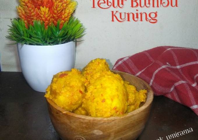 Resep Telur Bumbu Kuning Oleh Umi Rama Cookpad