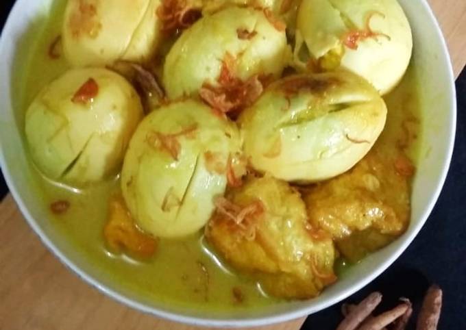 Resep Petis Olah Khas Madura Telur Bumbu Kuning Oleh Siska Dian