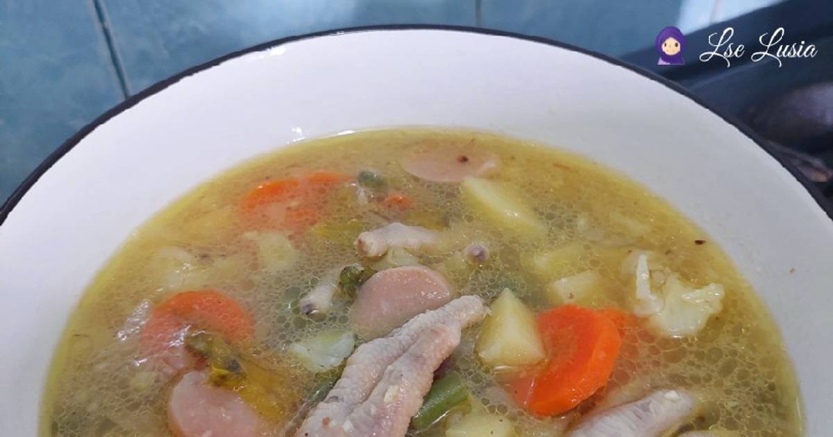 Resep Sop Ceker Oleh Lse Lusia Cookpad