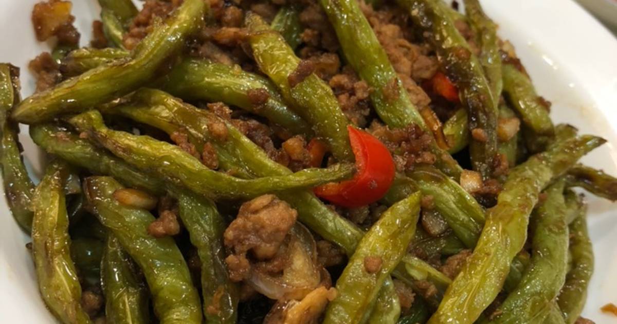 Resep Buncis Daging Cincang Oleh Emma Jefferson Cookpad