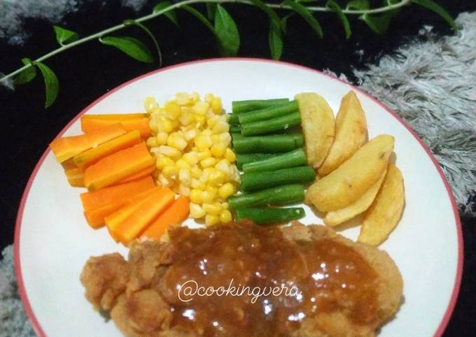 Resep Chicken Crispy Steak Oleh Cooking Vera Cookpad