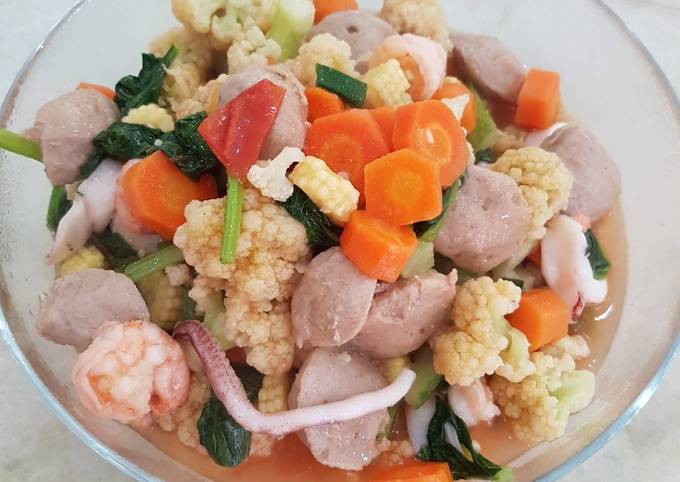 Resep Capcay Seafood Ala Bangka Oleh Mom ENC Cookpad