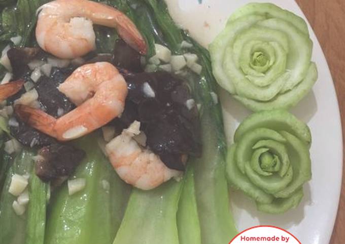 Resep Pokcoy Udang Saus Tiram Mudah Lezat Homemadebylita Oleh