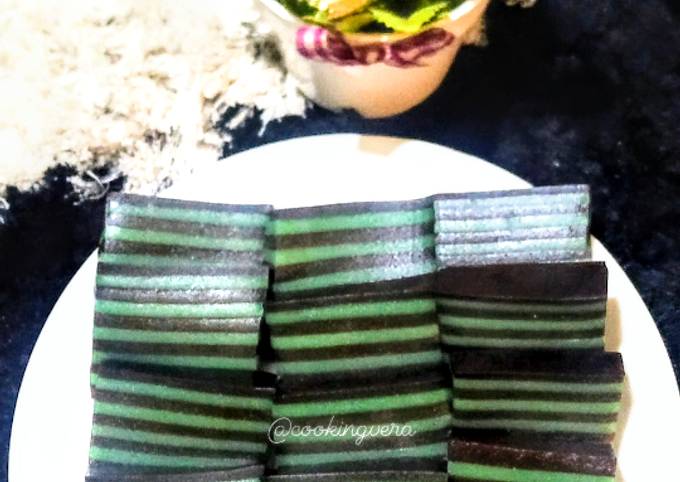 Resep Lapis Coklat Pandan Oleh Cooking Vera Cookpad