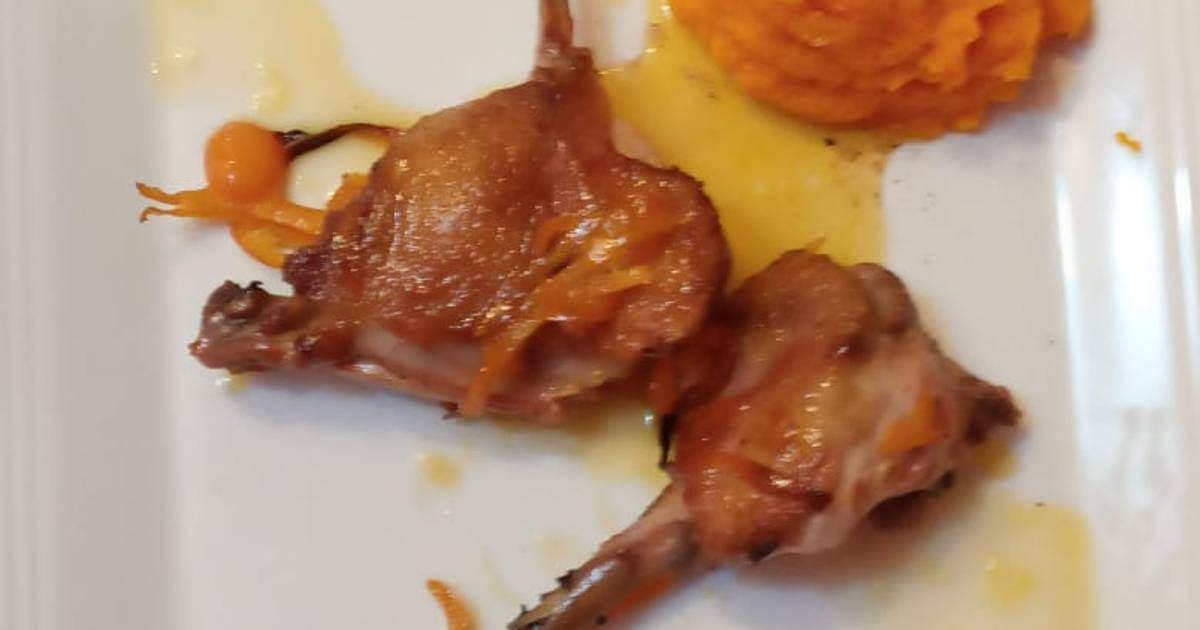 Muslo De Pollo A La Naranja Al Horno Recetas Caseras Cookpad