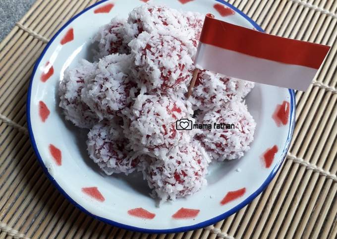 Resep Klepon Merah Putih Oleh Mama Fathan Cookpad