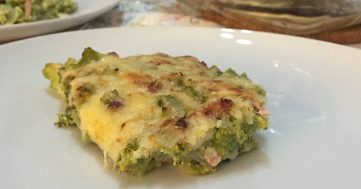 Pastel de brócoli muy fácil y rico Receta de Marieta Cookpad