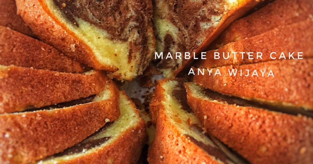 Resep Marble Butter Cake Oleh Anya Wijaya Cookpad