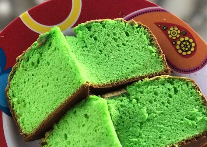 Resep Sponge Cake Pandan Oleh Clara Sarchan Indrawan Cookpad