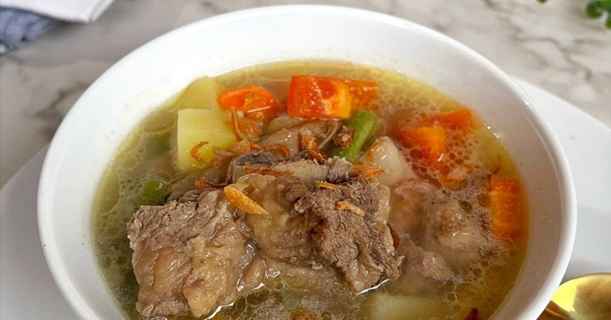 Resep Sup Iga Dan Daging Sapi Oleh Kiki Fhatria Cookpad