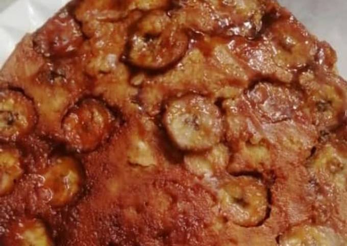 Budín de guineo sin horno Receta de Gaby Ramírez Cookpad