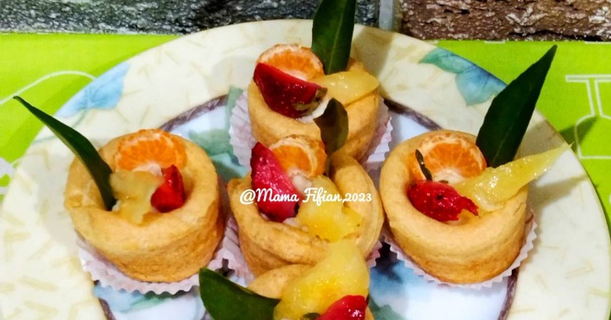 Resep Soes Buah Oleh Lanjarsih Mama Fifian Masakanrumahan Cookpad