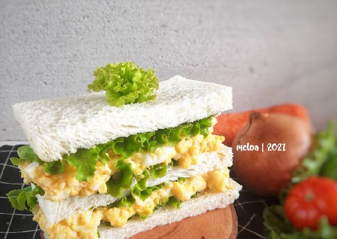 Resep Egg Mayo Sandwich Tamago Sando Oleh Melda Yanti Cookpad