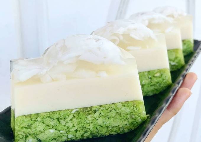 Resep Puding Kelapa Lumut Pandan Oleh Julia Selinda Cookpad