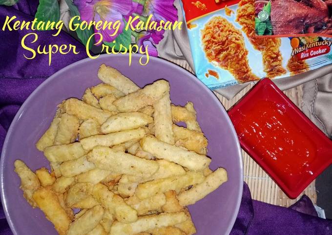 Resep Kentang Goreng Kalasan Super Crispy Oleh Dewi Saraswati Cookpad