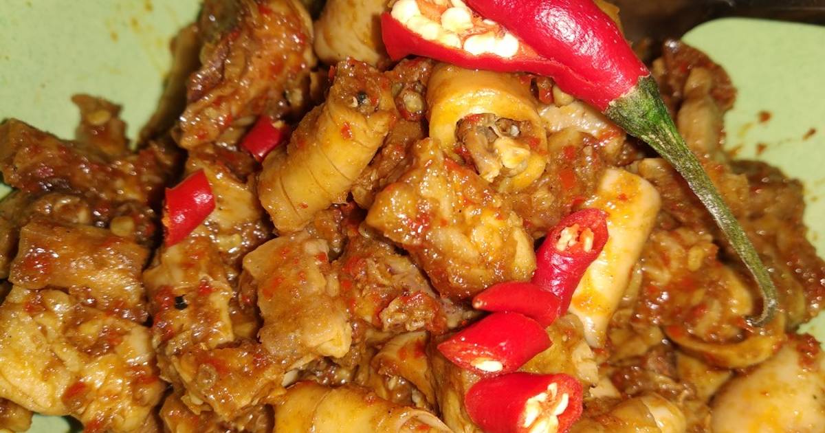 Resep Cumi Asin Sambal Merah Manis Oleh Intandae Cookpad